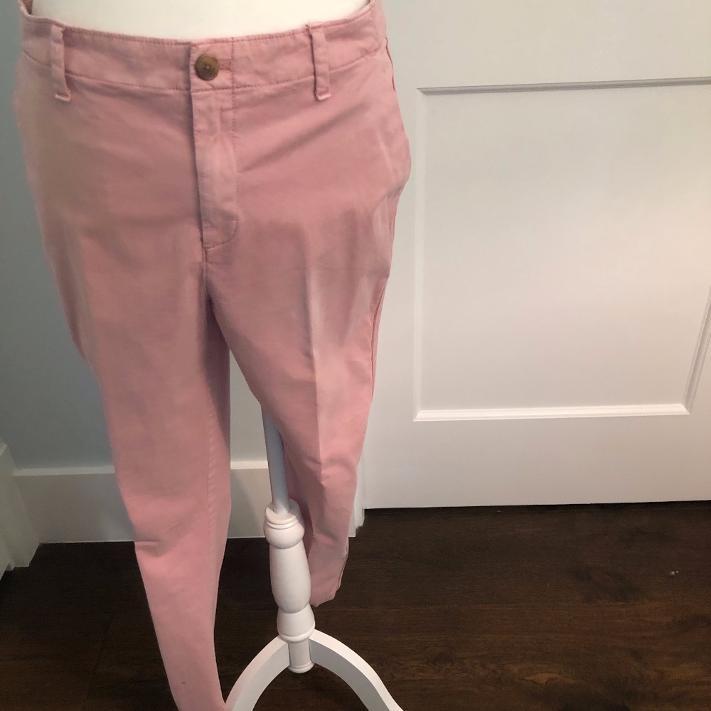 Gap Pink Girlfriend Chino Trousers